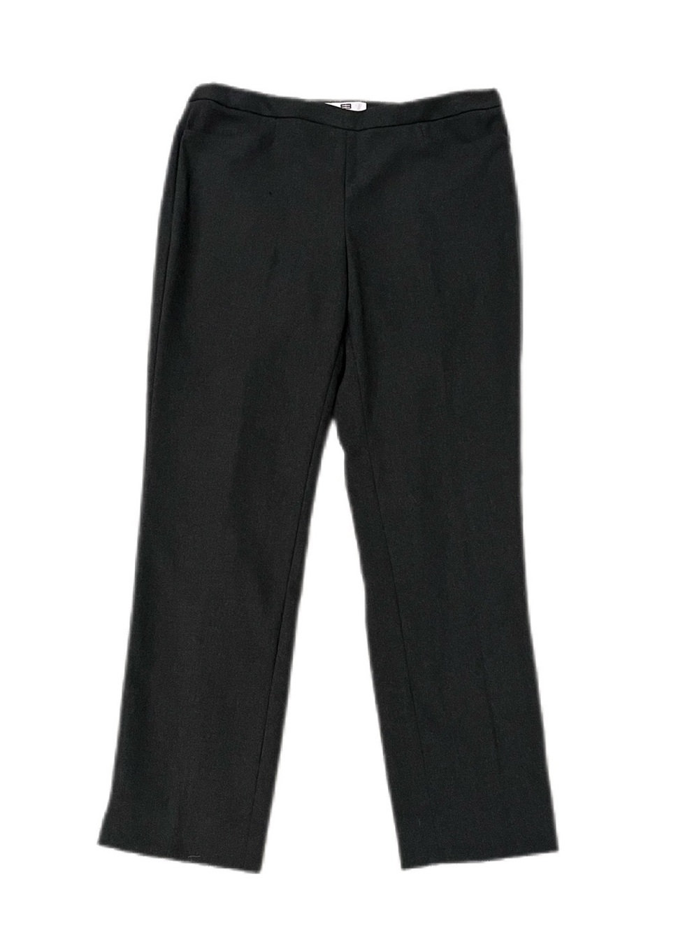 E3 by Etcetera Charcoal Grey Non-Wool Flannel Ankle Pants - NWT